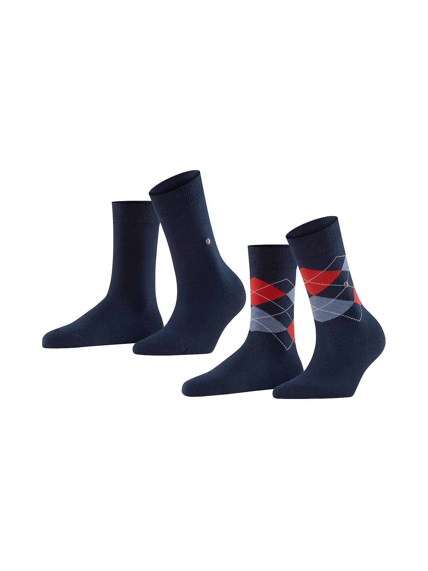 BURLINGTON | Damen Socken EVERYDAY 2-er Pkg 36-41 marine | 
